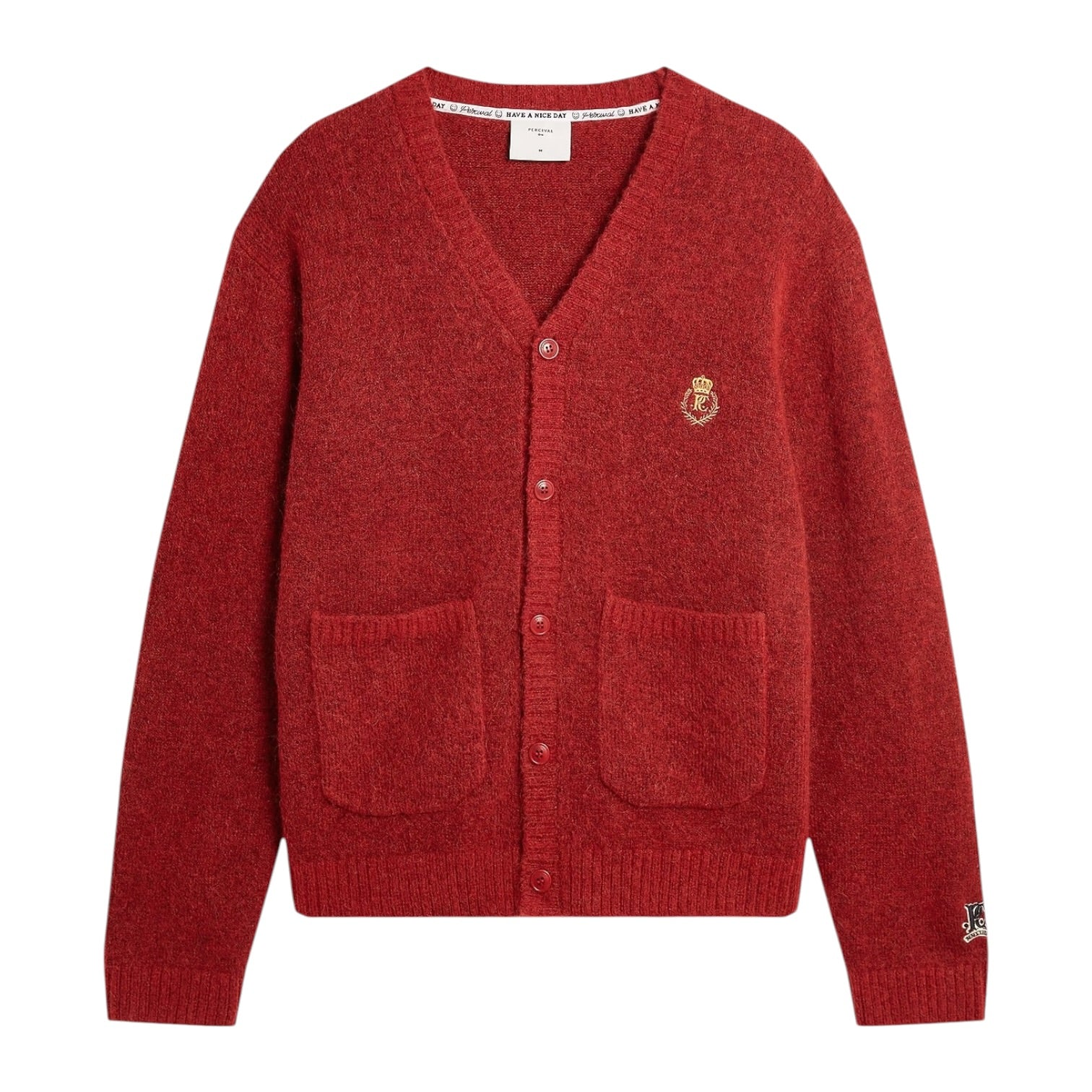 Percival x Champion White Glove Cardigan