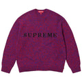 Supreme Contrast Logo Sweater