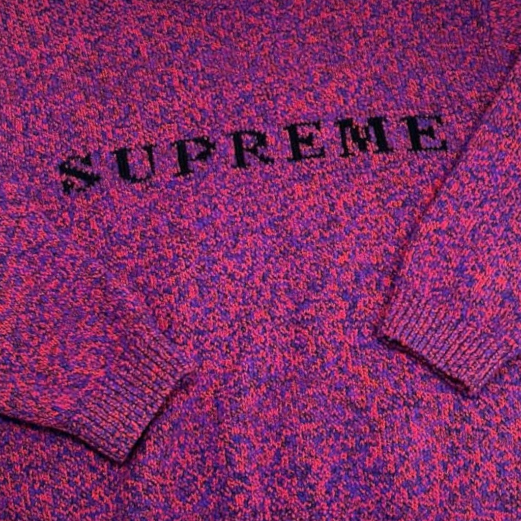 Supreme Contrast Logo Sweater