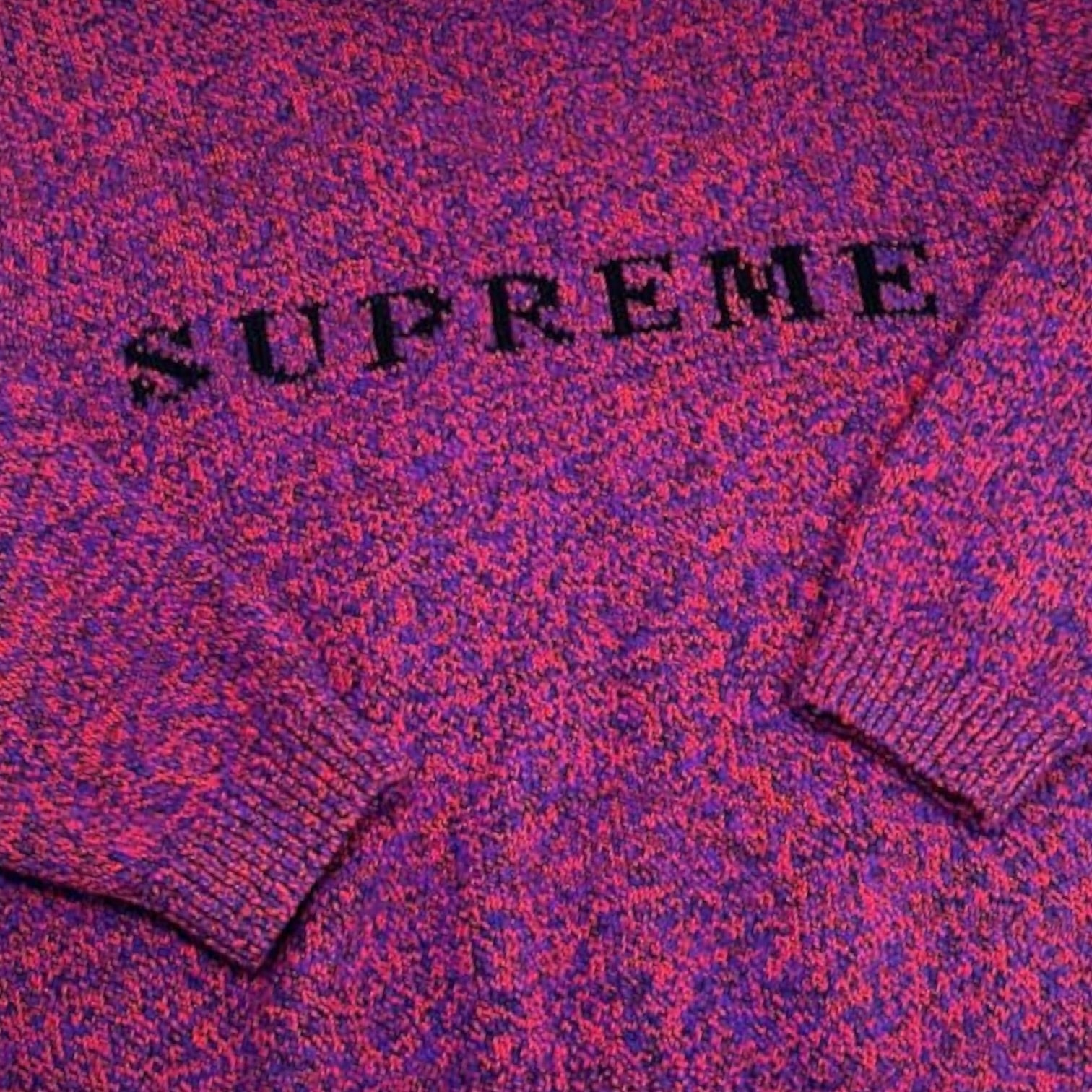 Supreme Contrast Logo Sweater