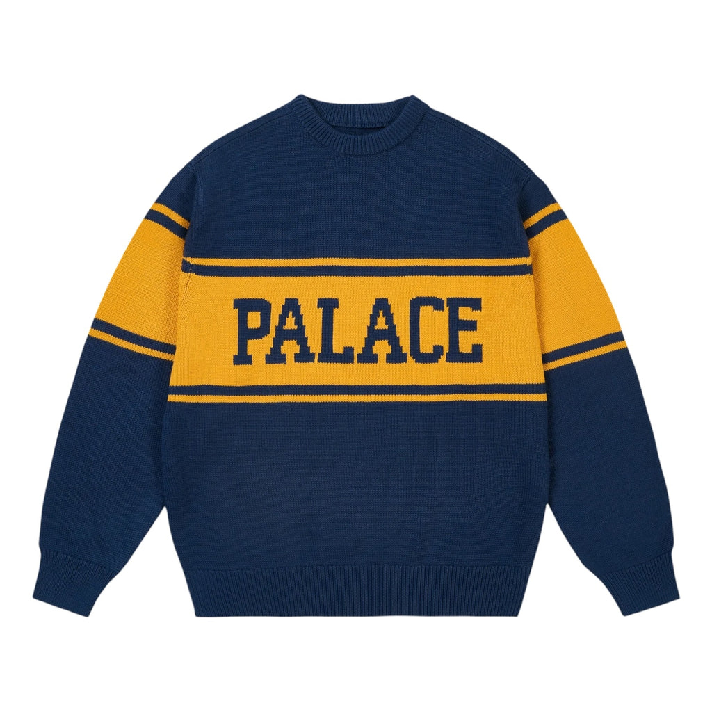 Palace Stripe Logo Knit