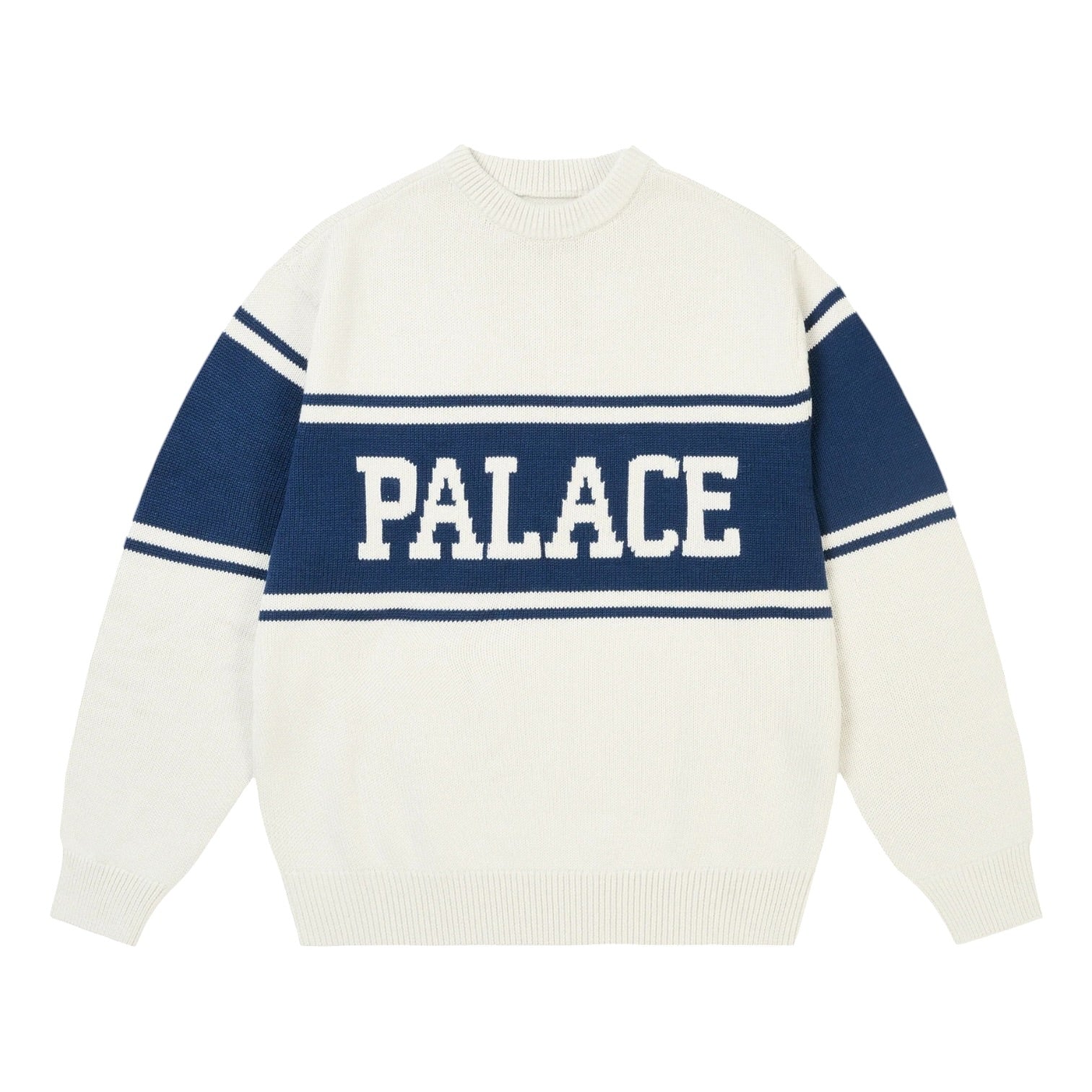 Palace Stripe Logo Knit
