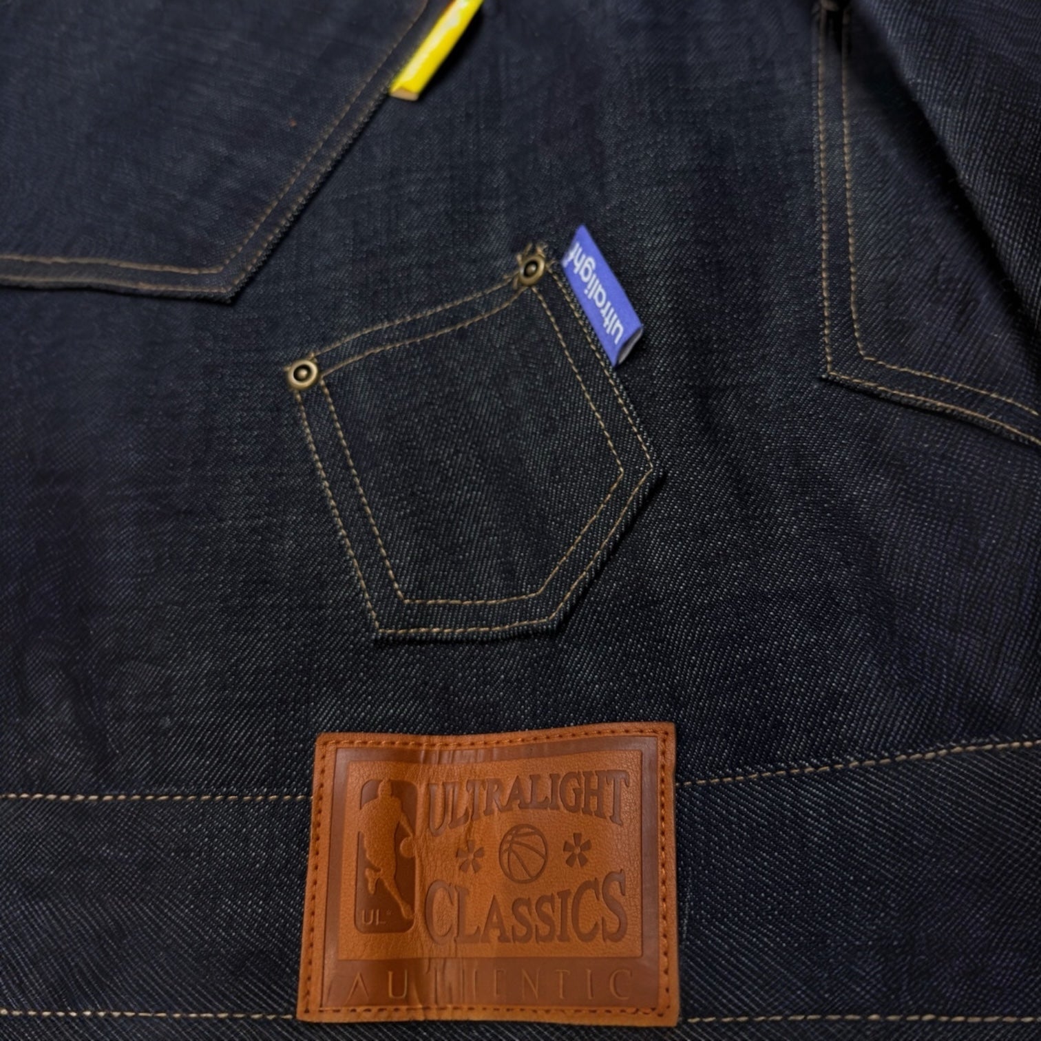 Ultralight Multi-Pocket Denim Jacket