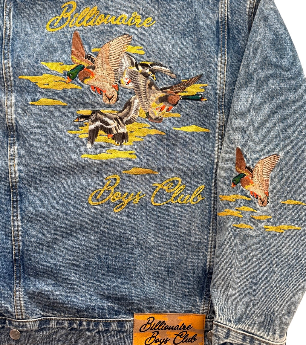 Billionaire Boys Club Duck Embroidered Denim Jacket